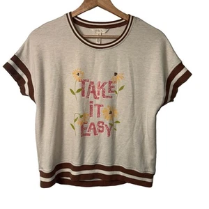 Matilda Jane Enchanted Garden "Take It Easy" Top Size 16 - Picture 1 of 4