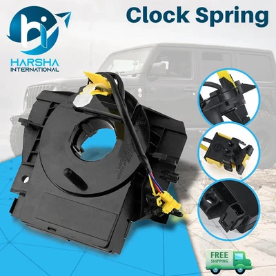 Muelle de reloj para Jeep Wrangler JK 2007-2018 con sensor de ángulo volante Foto 1 de 4