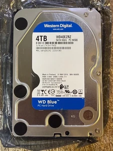 4TB Western Digital WD40EZRZ 5400RPM 3.5" SATA 64MB Cache Internal Hard Drive - Picture 1 of 1