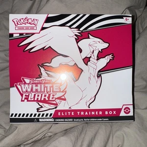 Pokemon TCG Scarlet and Violet White Flare Elite Trainer Box ETB - NEW Sealed - Picture 1 of 3