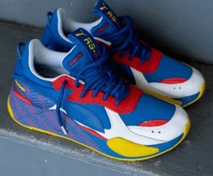 Puma RS-X Subvert Mens 371860-01 Galaxy Blue Risk Red Running Shoes Size 10.5 - Picture 1 of 10