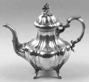 Sterling Silver Teapot Bradford by Reed & Barton - Picture 1 of 9