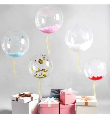 Palloncini riutilizzabili jumbo trasparente - Immagine 1 di 2
