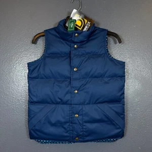L. L. Bean medium 10-12 years young blue Bean's Down Field Downtek water NWT - Picture 1 of 8