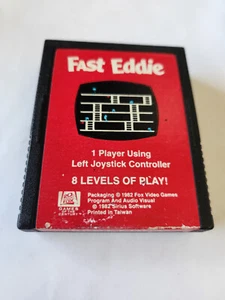 Atari 2600 Fast Eddie Game Cartridge - Picture 1 of 4