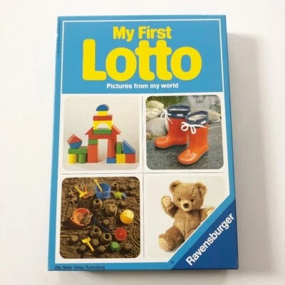 Vintage 1988 Ravensburger My First Lotto Pictures From My World 00 2788 Game 3+  - Image 1 of 4
