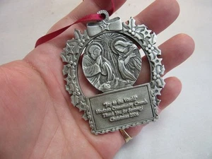 2006 Solid pewter Xmas tree ornament.Horizon Community Church.Cincinnati,OH - Picture 1 of 2