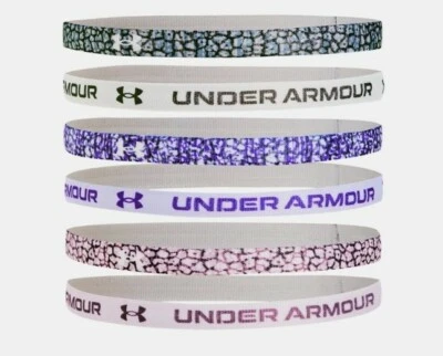 Paquete de 6 diademas gráficas Under Armour para niñas talla única  Foto 1 de 2