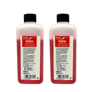 2x Hydrex Surgical Scrub - 500ml - 4% Hibiscrub Alternative - Picture 1 of 1
