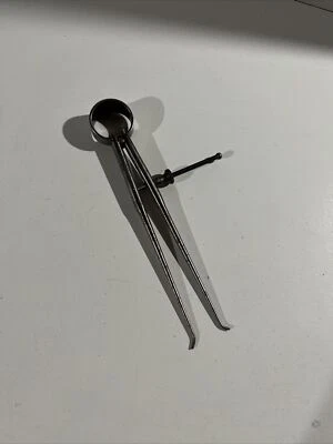 BROWN & SHARPE NO. 802, 4" INSIDE CALIPERS, ROUND LEGS, SOLID NUT - Image 1 of 4