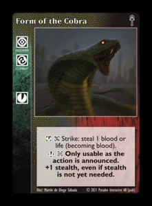 Form of the Cobra - Combo - Vampire VTES - Picture 1 of 3