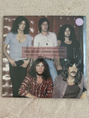 DEEP PURPLE Gemini Suite Live PURPLE Vinyl LP 2010 EU Limited OIS Sticker SEALED - Image 1 of 4