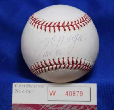 Joe Morgan HOF 90 JSA Coa Autograph Major League OML Signed BasebaLL - Image 1 of 2