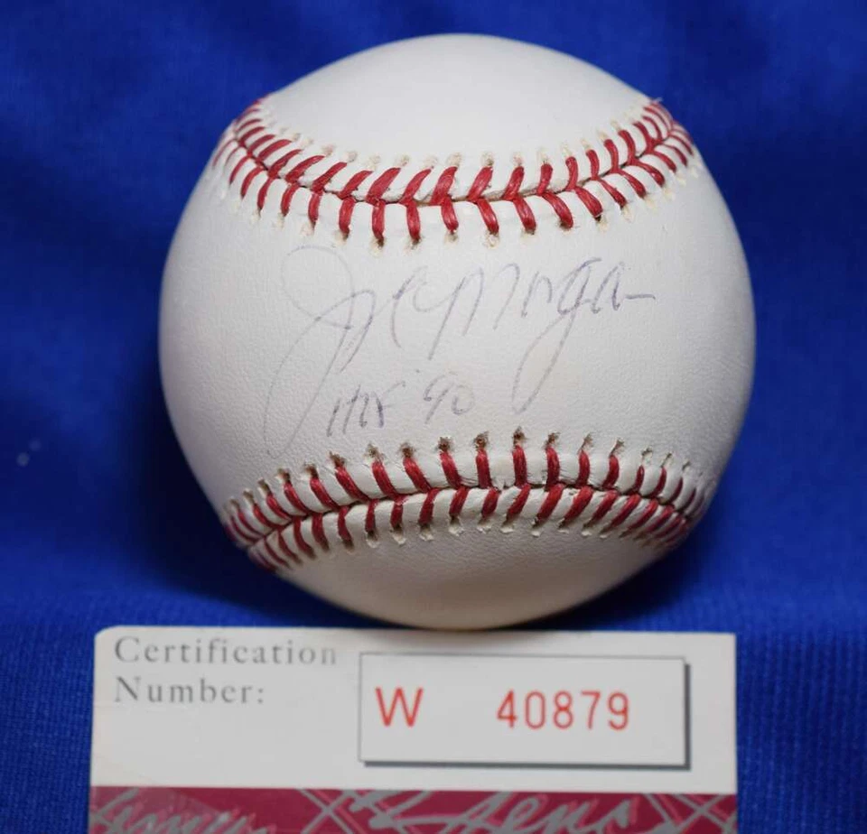 Joe Morgan HOF 90 JSA Coa Autograph Major League OML Signed BasebaLL - Image 1 of 2