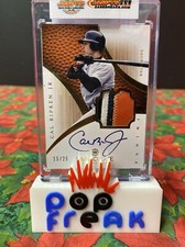 2012-13 Panini Immaculate Collection Cal Ripken Jr Patch Auto /25
