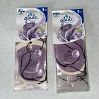 2X Glade Car Auto Air Freshener 3 in Each Pack- Lavender And Vanilla