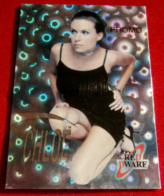 RED DWARF - VINTAGE Gold Foil PROMO CARD - CHLOE ANNETT (KOCHANSKI) FUTERA 2002 - Image 1 of 3