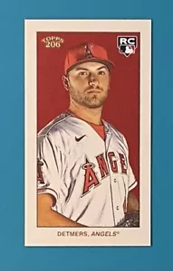 2022 topps t206 Wave 5 Reid Detmers Angels Sweet Caporal Back /32 - Picture 1 of 2