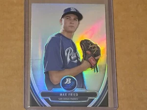!!!     MAX FRIED  BOWMAN PLATINUM  REFRACTOR  BASEBALL CARD $$ - Picture 1 of 1