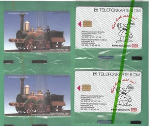 Telefonkarten des BSW-Hauptvorstandes mit Bild der Saxonia (original verpackt) - Zdjęcie 1 z 1