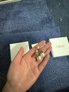 Dior tribales Alphabet Earrings Letter N - Picture 1 of 8