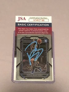 Paolo Banchero Signed Auto Base Prizm #249 Orlando Magic JSA COA - Picture 1 of 5