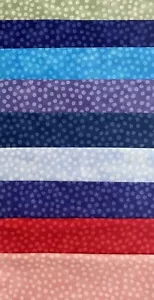 Marble Mate Basic Dots Quilt Fabric 1/4 Yard Bundle + FQs, Moda Fabrics 2 Yards - Picture 1 of 5