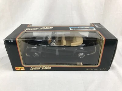 BMW 502 1955 edición especial diecast negro Maisto #31817 escala 1:18 Foto 1 de 4