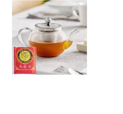 Tea Infuser Pot with 50 Premium Health-Boosting Oolong Tea Bags - Image 1 of 3