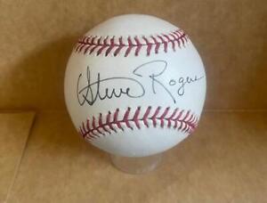 STEVE ROGERS MONTREAL EXPOS SIGNED AUTO M.L. BASEBALL BECKETT AUTH