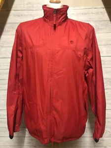 Timberland Herren rot isoliert wasserdicht Bomberjacke Größe Large - Bild 1 von 10