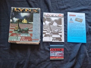 ULTIMATE CHESS CHALLENGE Atari Lynx Game - Picture 1 of 6