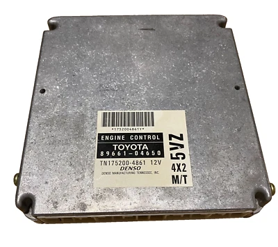 2000 Toyota Tacoma 3.4L 5VZ-FE MT 4×2 ECU ECM PCM Engine Computer 89661-04650 Foto 1 de 2