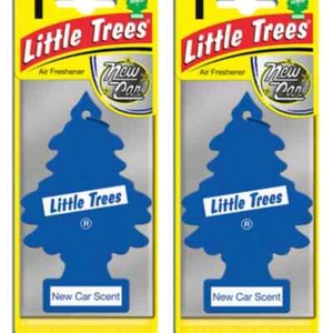 2 X Magic Tree Little Trees Car Air Freshener - New Car Scent - Picture 1 of 3