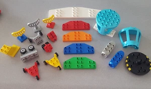 Lego Duplo Flughafen Flugzeug Ersatzteile Räder Triebwerk Flügel Radar - Bild 1 von 20
