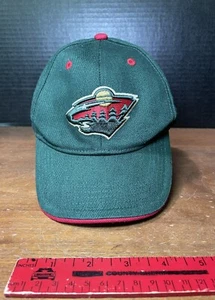 Minnesota Wild NHL Hockey Youth Kids Size Adjustable Strap back Hat Baseball Cap - Picture 1 of 6