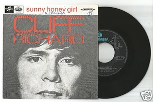 CLIFF RICHARD (Olivia Newton John) – SUNNY HONEY GIRL 7''45RPM 1971 RARE - Picture 1 of 2