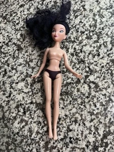 Disney Fairies Vidia Fast Flying Fairy Doll Purple Nude Jakks Pacific 2010 - Picture 1 of 4