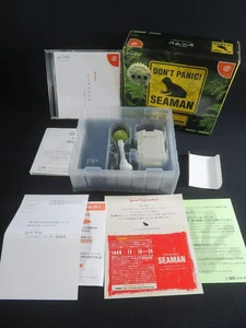 microphone device SEGA Dreamcast Seaman DC Japan Japanese game tested jpn jp - Picture 1 of 24
