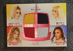 2011 Bench Warmer Worn Jersey Buffy Tyler Heather Young Hollis Witmer Pink /25 - Picture 1 of 2