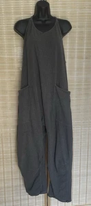 Free People FP Movement Hot Shot One Pc Jumpsuit Graphit Grau Damen Gr. L - Bild 1 von 11