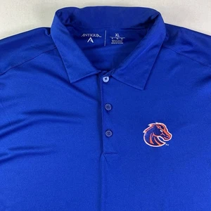 Boise State Broncos Antigua Poloshirt Herren XL blau NCAA Football - Bild 1 von 9