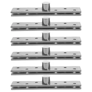  6 Stück Schwenkscharniertür: Verstecktes Türscharnier Schwerlast 360° Drehung Edelstahl - Bild 1 von 12