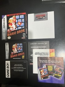 GBA Game Boy Advance Super Mario Bros. -  CIB Complete Box Classic NES Nintendo