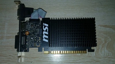 MSI NVIDIA GeForce GT 710 2GB GDDR3 Graphics Card (GT 710 2GD3H LP) - Image 1 of 4