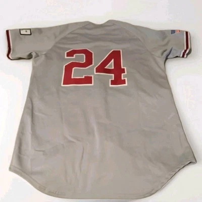 Wilson Oklahoma Sooners Baseball Jersey Gray Grey Size 46 Big 12 XII - Image 1 of 4
