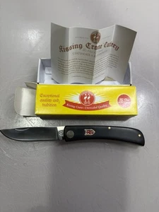 Kissing Crane Black Sodbuster Farmer Folder Pocket Knife KC5011 NEW IN BOX! - Picture 1 of 2