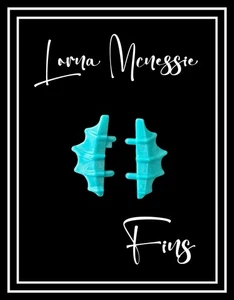 Par de aletas para piernas Monster High Lorna McNessie izquierda y derecha - Imagen 1 de 2