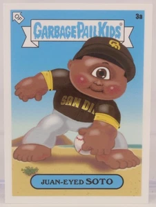 2022 Garbage Pail Kids x MLB, Juan-Eyed SOTO #3a Juan Soto - Picture 1 of 2
