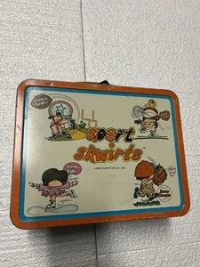 Vintage 1981 Original Sport Skwirts Lunchbox Lunch box by Ohio Art - Picture 1 of 7